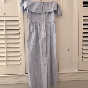 H&M Cotton, ruffle sundress